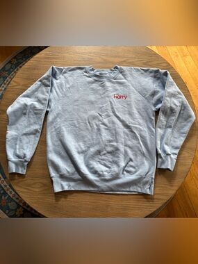 Harry Styles Blue Crewneck TPWK Sweatshirt - Harry Styles Merch Medium